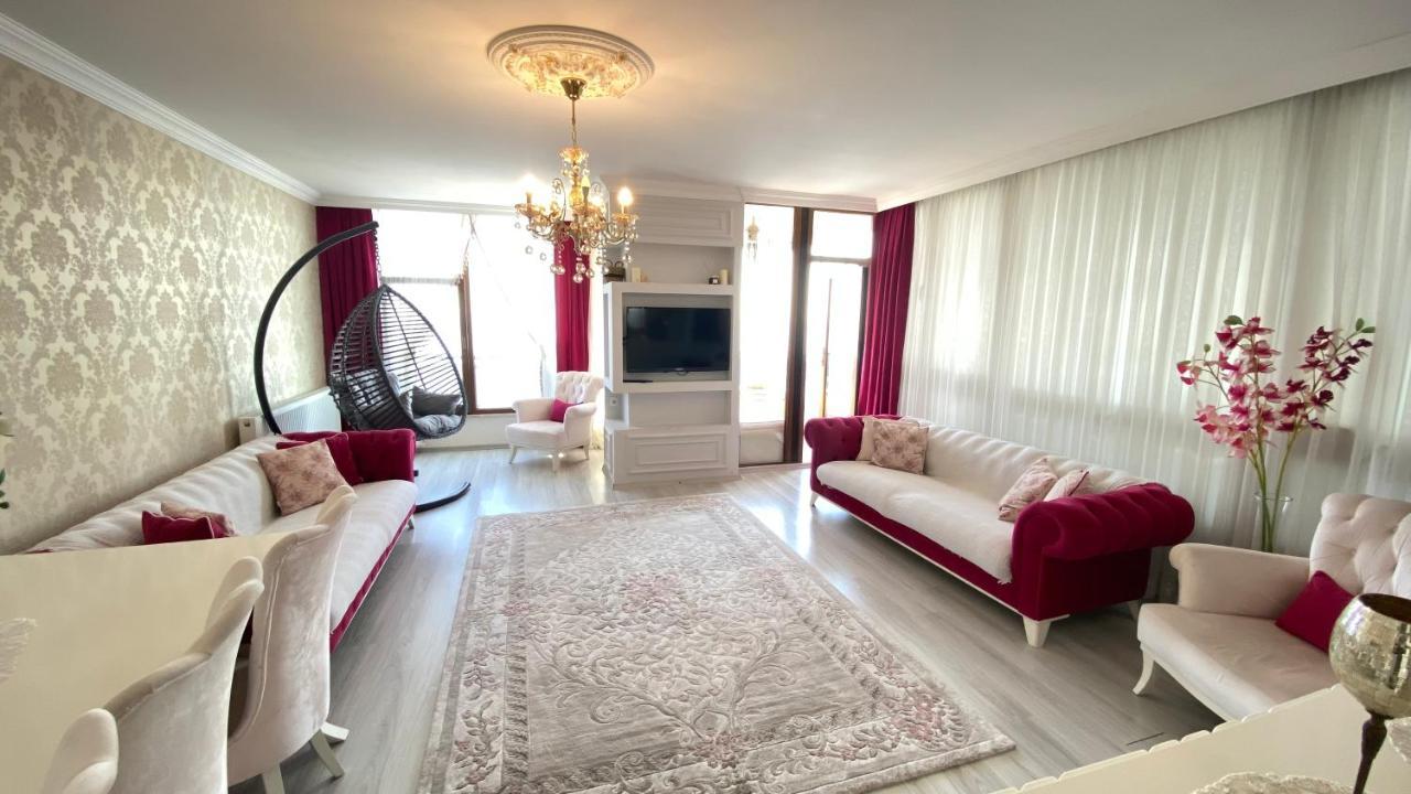 My White Residance Trabzon Apartment Bagian luar foto